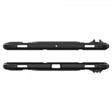 Spigen Samsung Galaxy Tab S10 FE Rugged Armor Pro -suojakuori, mattamusta