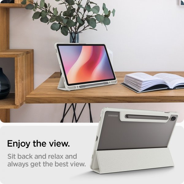 Spigen Samsung Galaxy Tab S10 FE Kotelo Ultra Hybrid Pro Harmaa