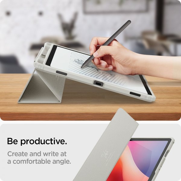 Spigen Samsung Galaxy Tab S10 FE Kotelo Ultra Hybrid Pro Harmaa