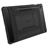 Spigen Samsung Galaxy Tab S10 FE Plus -kotelo, Rugged Armor Pro, mattamusta