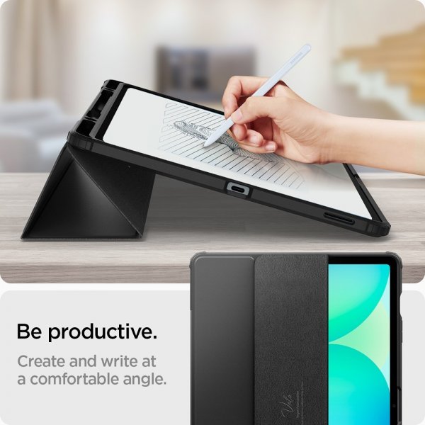 Spigen Samsung Galaxy Tab S10 FE Plus Ultra Hybrid Pro -kotelo, musta