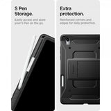 Spigen Samsung Galaxy Tab S11 Suojakuori Tough Armor Pro Musta