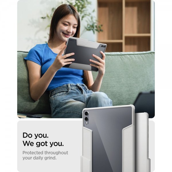 Spigen Samsung Galaxy Tab S11 Ultra Kotelo Ultra Hybrid Pro Harmaa