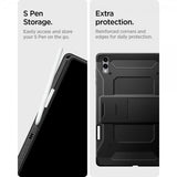 Spigen Samsung Galaxy Tab S11 Ultra Kuori Tough Armor Pro Musta