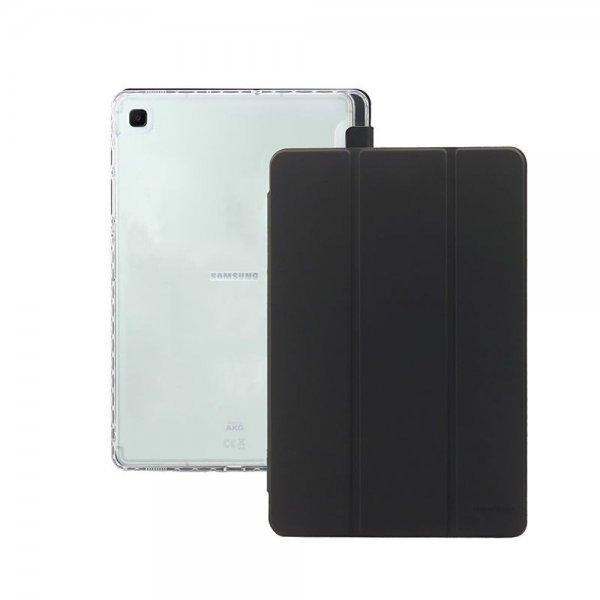 Mobile Origin Samsung Galaxy Tab S6 Lite -suojakotelo Easy Tablet Case Läpinäkyvä Musta