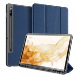 Dux Ducis Samsung Galaxy Tab S7/Galaxy Tab S8 Suojakotelo DOMO Series Sininen
