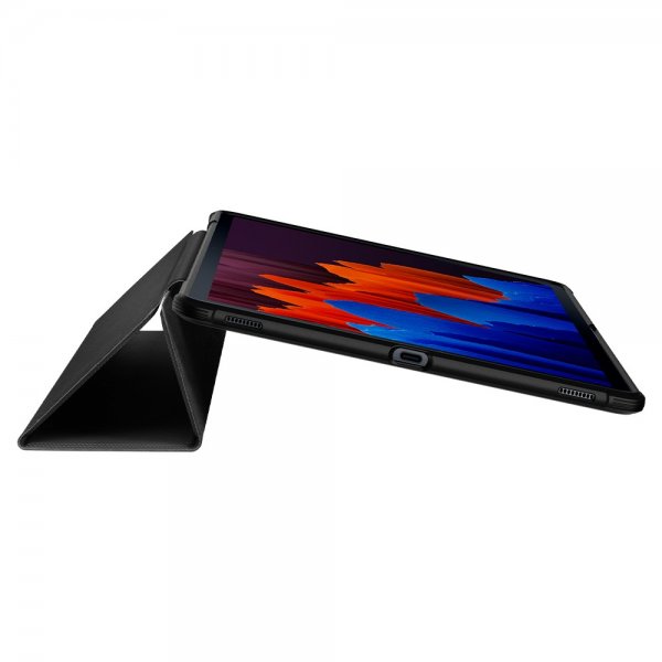 Spigen Samsung Galaxy Tab S7 Plus/Galaxy Tab S8 Plus -kotelo, Rugged Armor Pro, musta