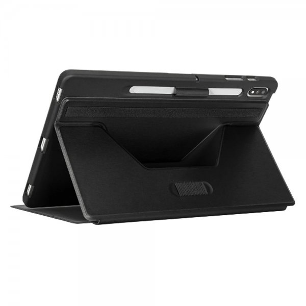 Targus Samsung Galaxy Tab S7 Plus/S7 FE/S8 Plus/S9 Plus/S9 FE Plus -suojakotelo Click-In Case, musta