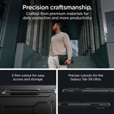Spigen Samsung Galaxy Tab S8 Ultra/S9 Ultra/S10 Ultra Kotelo Rugged Armor Pro Musta
