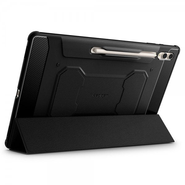 Spigen Samsung Galaxy Tab S8 Ultra/S9 Ultra/S10 Ultra Kotelo Rugged Armor Pro Musta