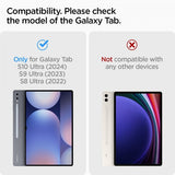 Spigen Samsung Galaxy Tab S8 Ultra/S9 Ultra/S10 Ultra Ultra Hybrid Pro -suojakuori, harmaa