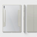 Spigen Samsung Galaxy Tab S8 Ultra/S9 Ultra/S10 Ultra Ultra Hybrid Pro -suojakuori, harmaa