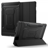 Spigen Samsung Galaxy Tab S9 FE Kotelo Rugged Armor Pro, musta