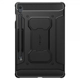 Spigen Samsung Galaxy Tab S9 FE Kotelo Rugged Armor Pro, musta