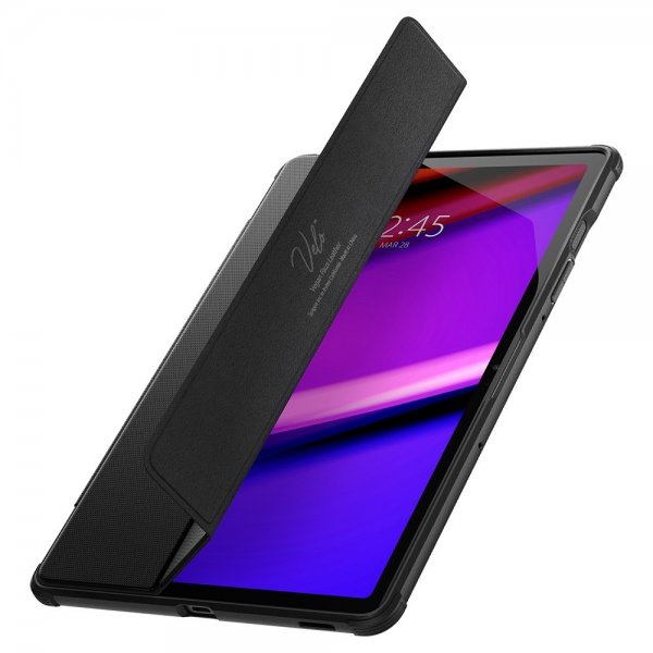 Spigen Samsung Galaxy Tab S9 FE Kotelo Rugged Armor Pro, musta