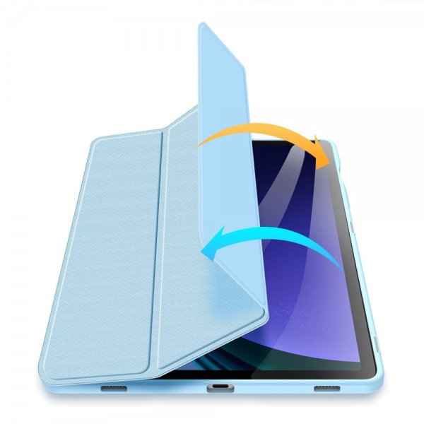 Dux Ducis Samsung Galaxy Tab S9 FE -kotelo TOBY Series Sininen