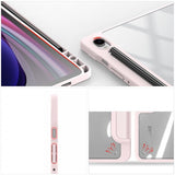 Dux Ducis Samsung Galaxy Tab S9 FE -kotelo, TOBY-sarja, vaaleanpunainen