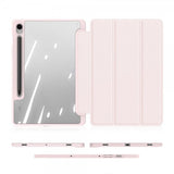 Dux Ducis Samsung Galaxy Tab S9 FE -kotelo, TOBY-sarja, vaaleanpunainen
