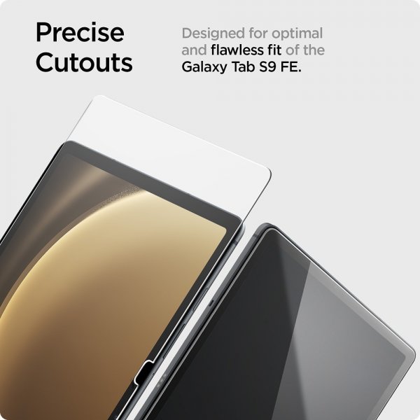 Spigen Samsung Galaxy Tab S9 FE Näytönsuoja GLAS.tR Slim