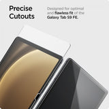 Spigen Samsung Galaxy Tab S9 FE Näytönsuoja GLAS.tR Slim