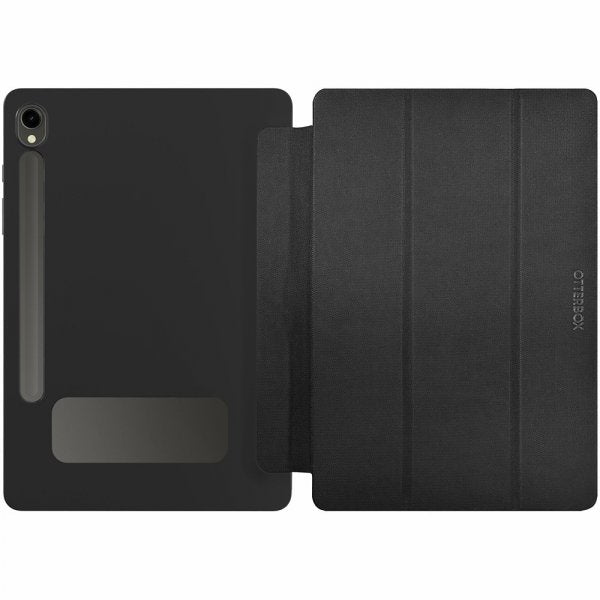 Otterbox Samsung Galaxy Tab S9 React Folio -suojakotelo, musta