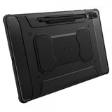 Spigen Samsung Galaxy Tab S9 Plus/Galaxy Tab S10 Plus Suojakuori Rugged Armor Pro Musta