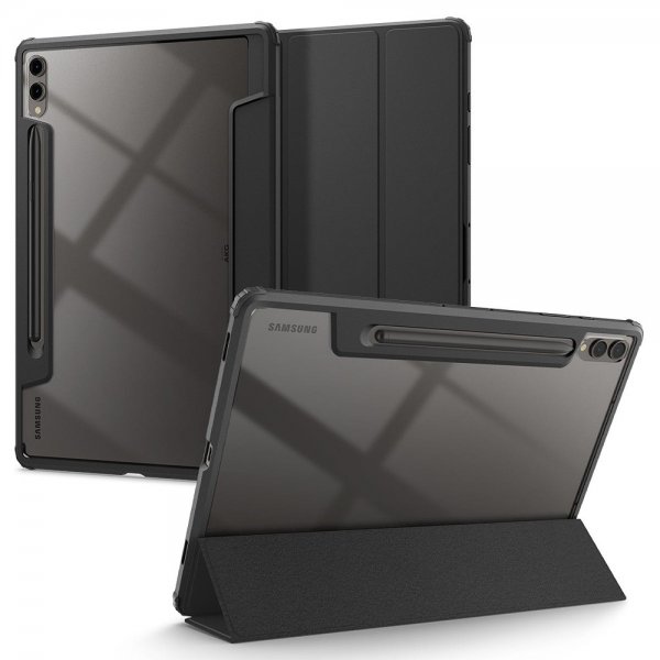 Spigen Samsung Galaxy Tab S9 Plus/Galaxy Tab S10 Plus Kotelo Ultra Hybrid Pro Musta