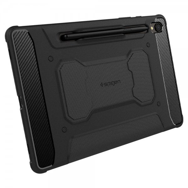 Spigen Samsung Galaxy Tab S9 -suojakotelo Rugged Armor Pro, musta