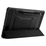 Spigen Samsung Galaxy Tab S9 -suojakotelo Rugged Armor Pro, musta