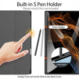 Dux Ducis Samsung Galaxy Tab S9 Ultra suojakotelo, DOMO Series, musta