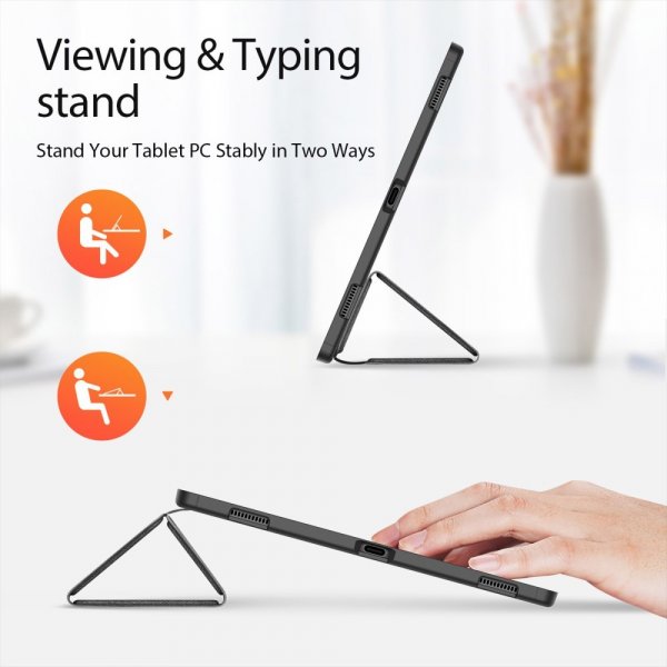 Dux Ducis Samsung Galaxy Tab S9 Ultra suojakotelo, DOMO Series, musta