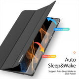 Dux Ducis Samsung Galaxy Tab S9 Ultra suojakotelo, DOMO Series, musta