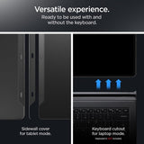 Spigen Samsung Galaxy Tab S8 Ultra/S9 Ultra/S10 Ultra Suojakuori Thin Fit Pro Musta
