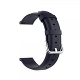 Samsung Galaxy Watch 20mm Ranneke Aitoa Nahkaa Sininen