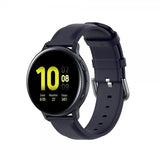 Samsung Galaxy Watch 20mm Ranneke Aitoa Nahkaa Sininen