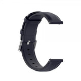 Samsung Galaxy Watch 20mm Ranneke Aitoa Nahkaa Sininen