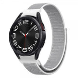 Samsung Galaxy Watch 20mm nailonranneke, harmaa