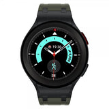 Samsung Galaxy Watch 20mm Silikonranneke Musta Solki Vihreä