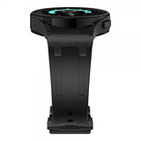 Samsung Galaxy Watch 20mm Silikoniranneke, musta, musta solki