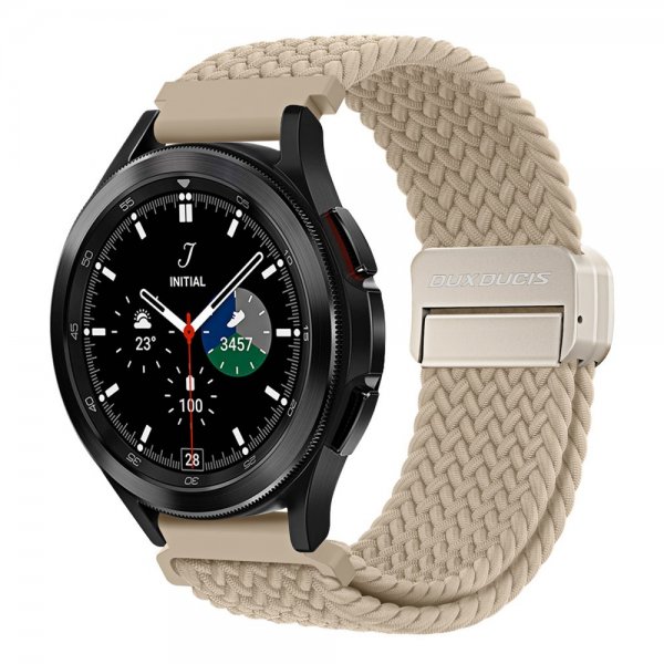 Dux Ducis Samsung Galaxy Watch 20mm Ranneke Mixture Pro Series Beige