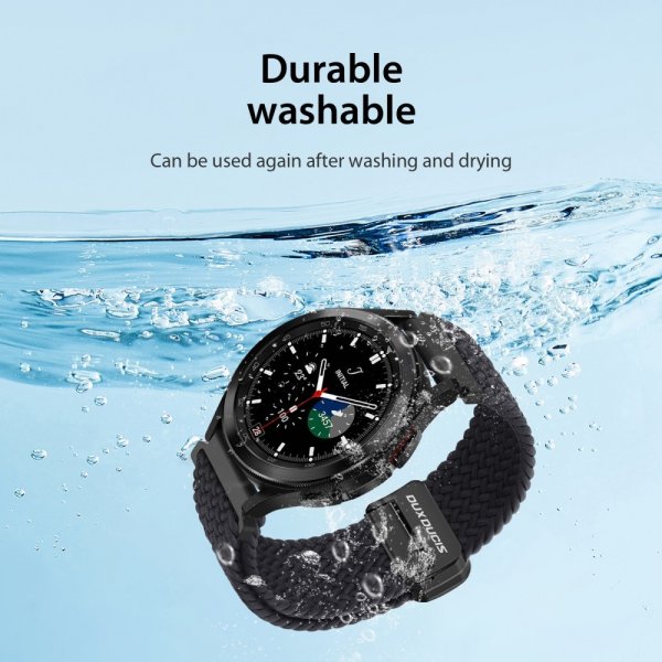 Dux Ducis Samsung Galaxy Watch 20mm Ranneke Mixture Pro Series Midnight