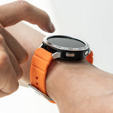 Ringke Samsung Galaxy Watch 20mm ranneke kumi One Bold Band oranssi