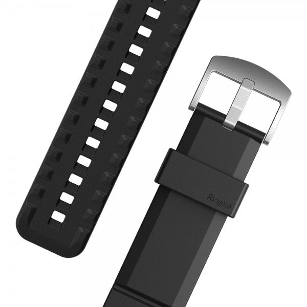 Ringke Samsung Galaxy Watch 20mm ranneke kumi One Bold Band musta