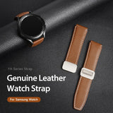 Dux Ducis Samsung Galaxy Watch 20mm Ranneke YA Series Ruskea
