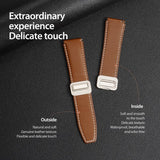 Dux Ducis Samsung Galaxy Watch 20mm Ranneke YA Series Ruskea