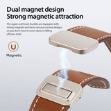 Dux Ducis Samsung Galaxy Watch 20mm Ranneke YA Series Ruskea