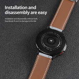 Dux Ducis Samsung Galaxy Watch 20mm Ranneke YA Series Harmaa