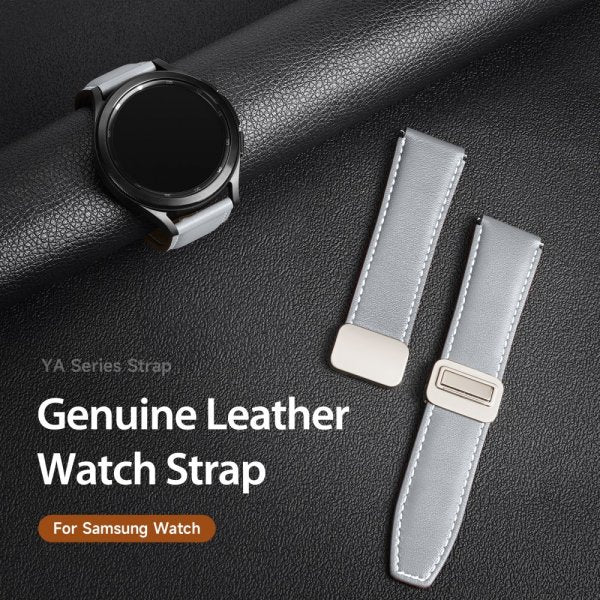 Dux Ducis Samsung Galaxy Watch 20mm Ranneke YA Series Harmaa
