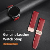 Dux Ducis Samsung Galaxy Watch 20mm Ranneke YA-sarja Punainen