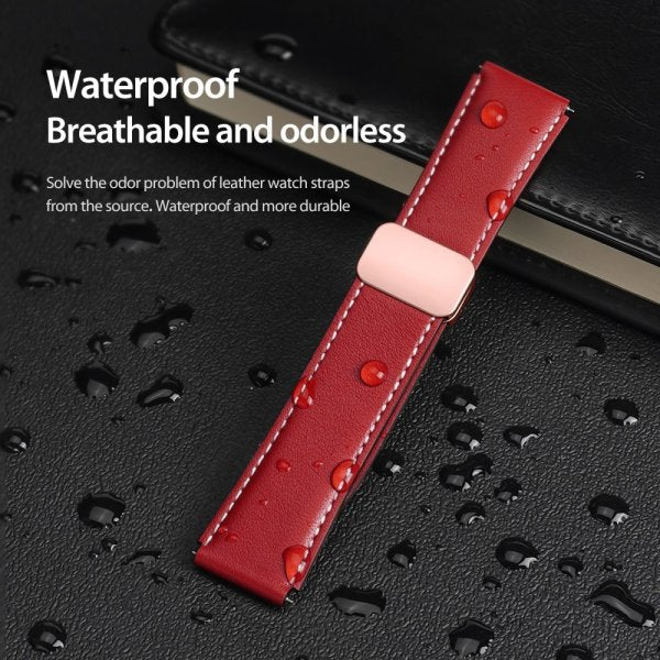 Dux Ducis Samsung Galaxy Watch 20mm Ranneke YA-sarja Punainen